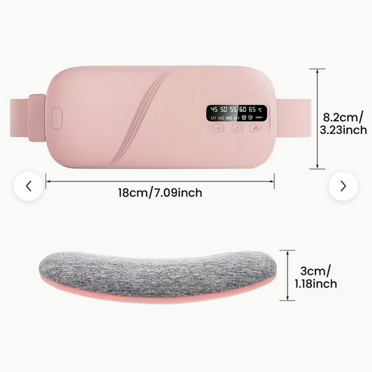 BloomieNest™ Smart Relief Belt for Period Pain (3 Heat Levels)