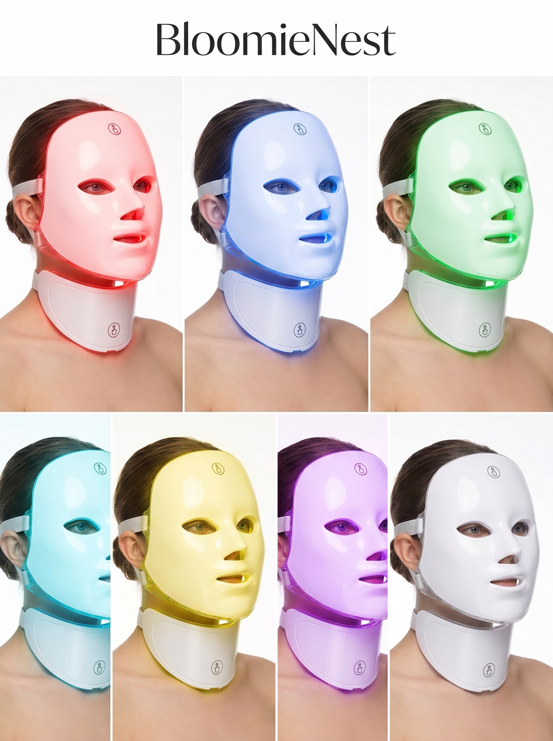 BloomieNest Éclat LED Therapy Mask