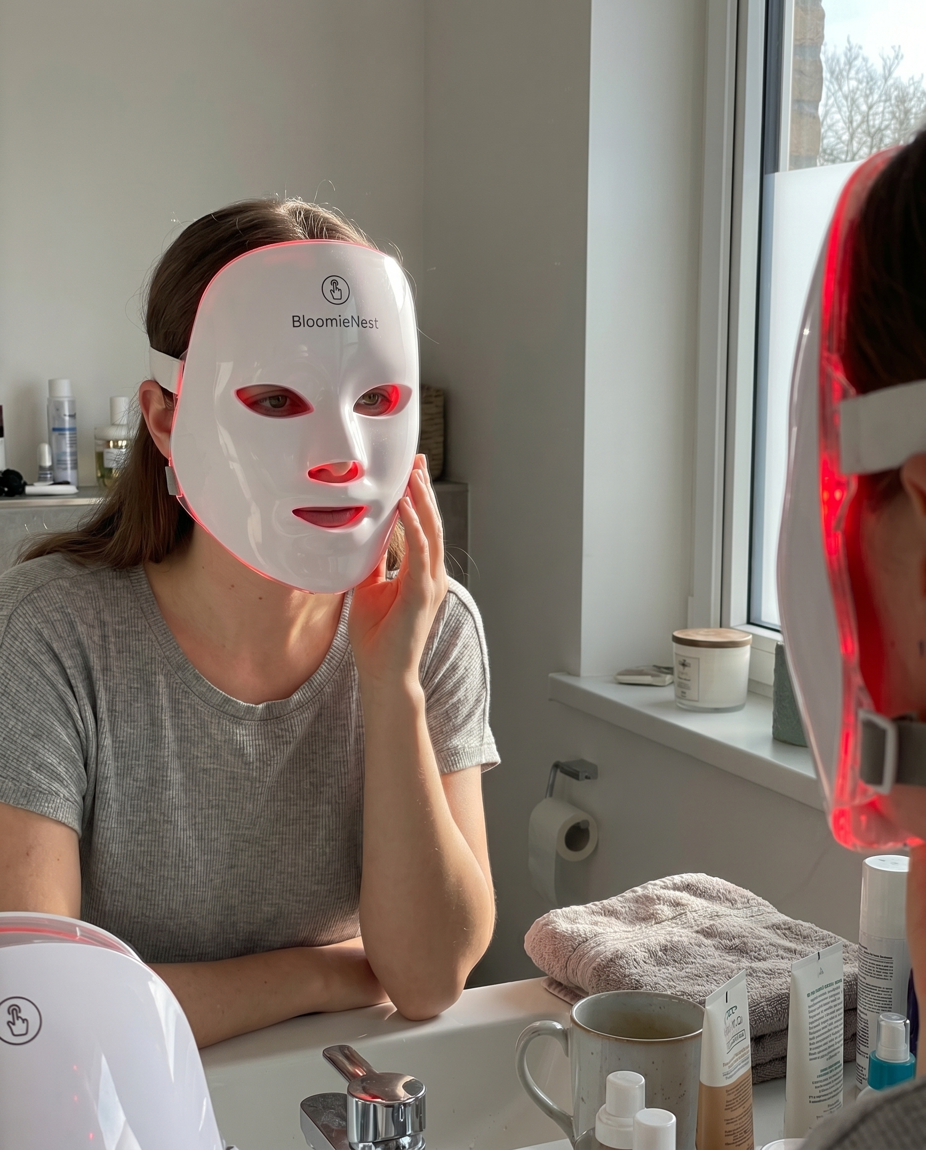 BloomieNest Éclat LED Therapy Mask